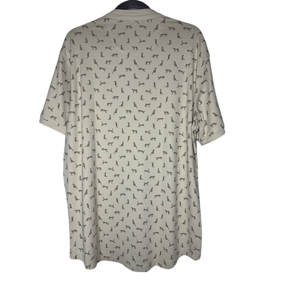 Mantra Mens Catalyst Polo Namibia Collection Cheetah XL Golf Athletic Stretch - Picture 12 of 12